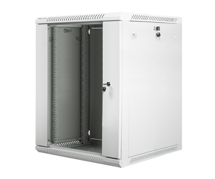 Szafa RACK LANBERG Szafa instalacyjna wisząca 19'' 15U 600X600mm szara (drzwi szklane) WF01-6615-10S